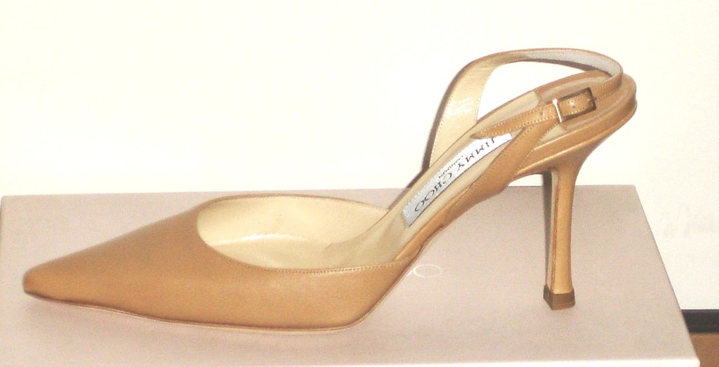 靴 JIMMY CHOO 00.peru.kid NIB JIMMY CHOO KID CAMEL PERU SHOES SLINGS SZ 37.5 | eBay