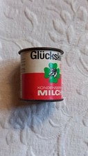 alte Glücksklee Dosenmilch Pappdose Blechdose Kaufmannsladen Zubehör
