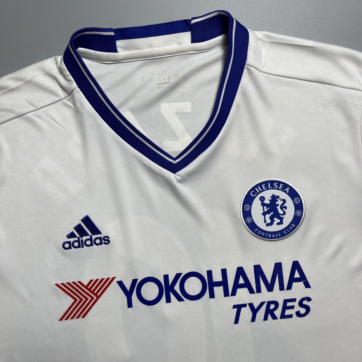 CHELSEA ADIDAS 2016/2017 FOOTBALL SOCCER THIRD JERSEY #10