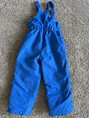 Swiss Tech Kinder Schnee Skianzug Latzhose Hose blau XS (4-5) Junge - Bild 2 von 4