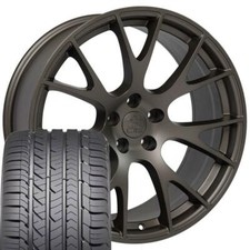 OEW Fits  22" Rims Dodge RAM Durango Dakota Aspen Hellcat Bronze GY Eagle AS