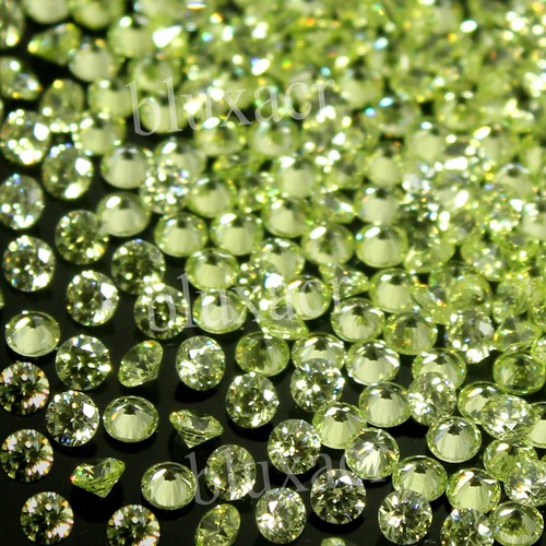 Certified Natural Yellow Tanzanite Calibrated 4.00 mm Round Gemstone 10 Pcs Lot - Picture 2 of 5