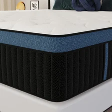 12" 14" Gel Memory Foam Pocket Spring Hybrid Mattress Twin Full Queen King Size