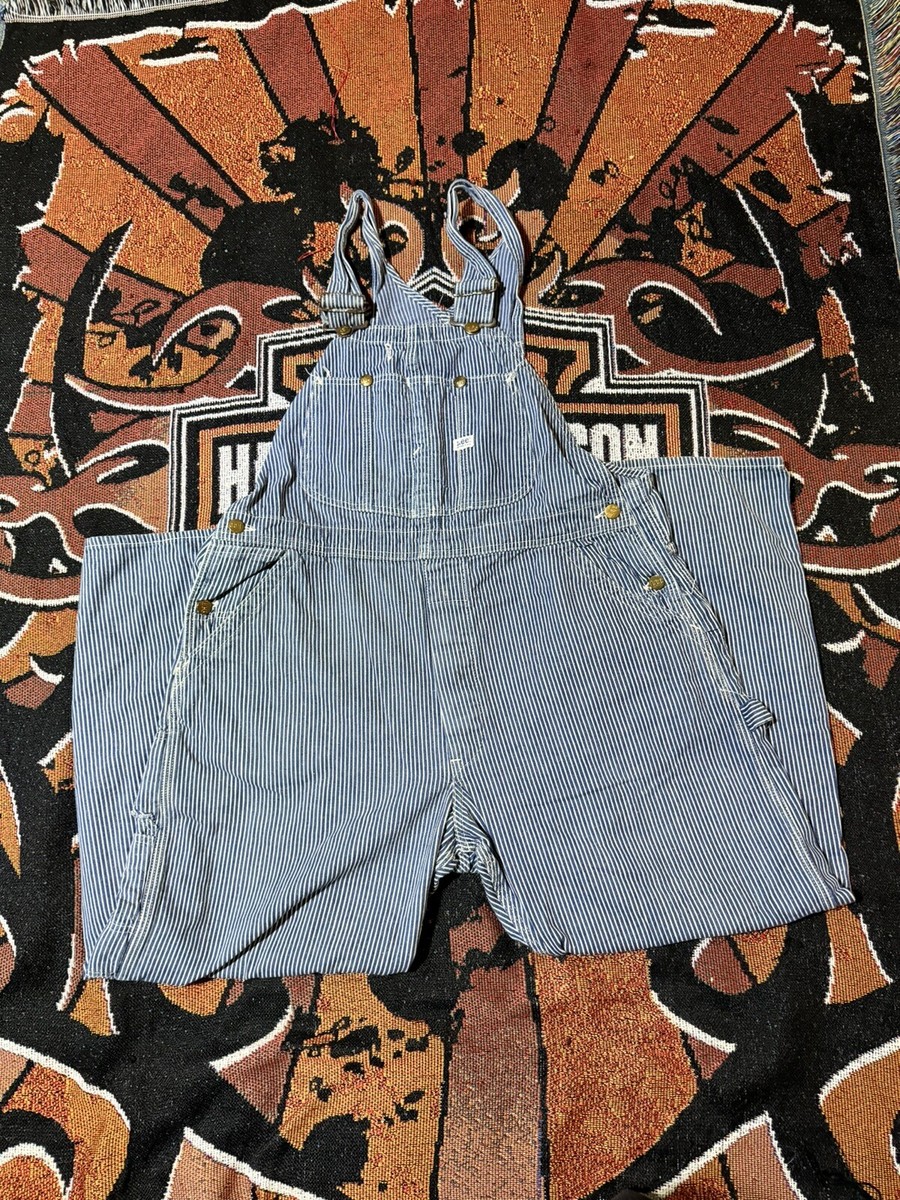 Vintage 50s Lee Sanforized Striped Overall 36x26 RARE | eBay
