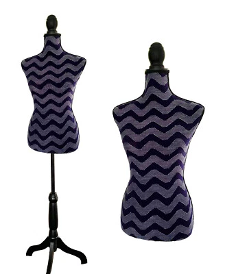 MARKENLOS Schneiderpuppe Blau / Torso Weiblich / Schaufensterpuppe / Deko 461