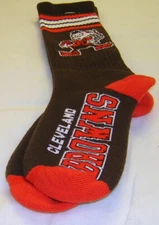 Cleveland Browns Brownie Elf Socks 9-11 Shoe Size
