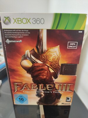 Fable 3 Limited Collectors Edition Xbox 360 im NEUWERTIGEN Zustand