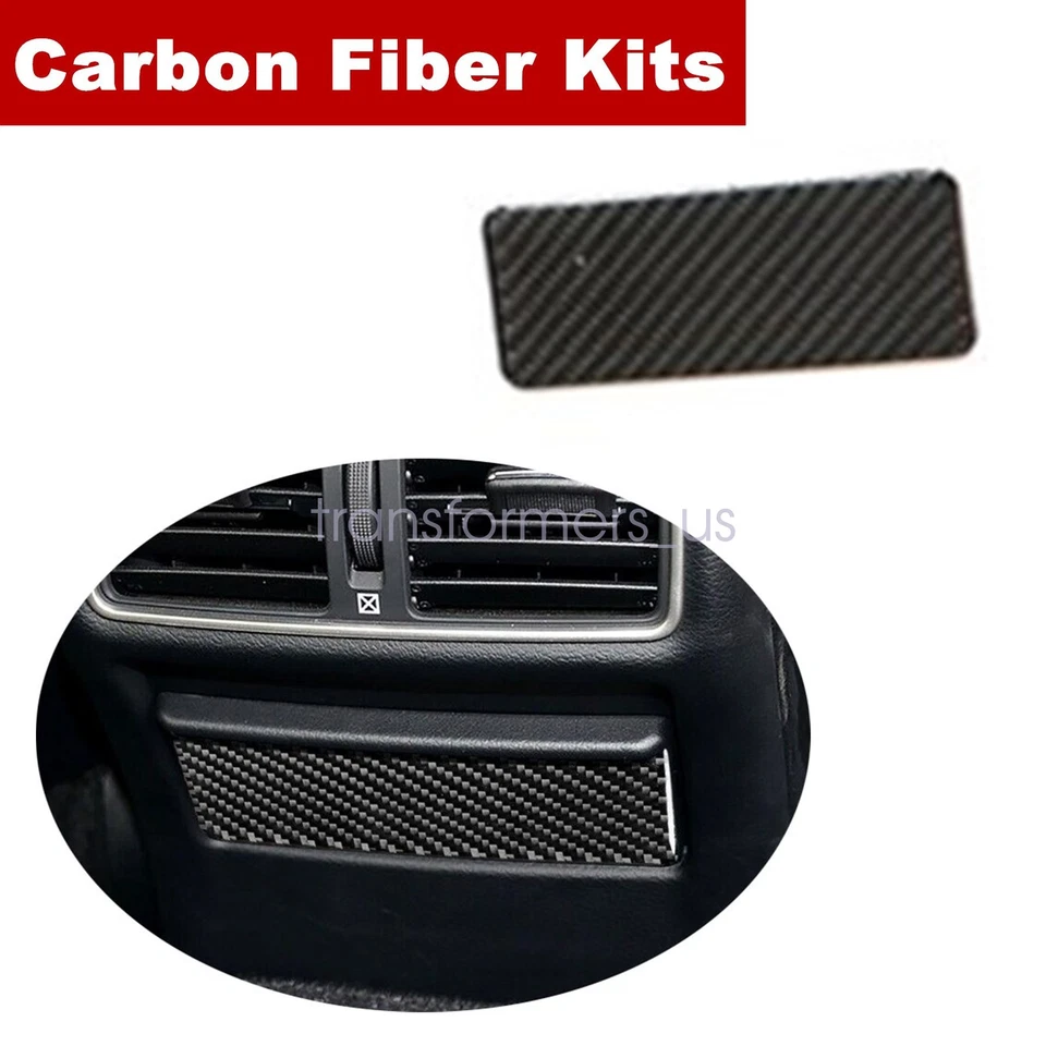 Kits de fibra de carbono real cubierta interior completa para Infiniti Q50 Q60 14-20 32 piezas Foto 3 de 4