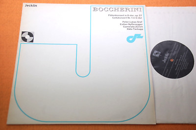 Nyffenegger Graf Boccherini Flute & Cello Concerto Suisse Jecklin Stereo 70s NM