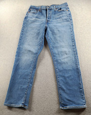 Levi's Women's Jeans Blue Size 32 Wedgie Straight Button Fly High-Rise 27" Denim