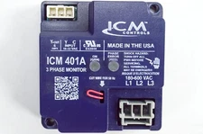 ICM Controls ICM401A 3 Phase Loss and Reversal Protection Line Voltage Monitor