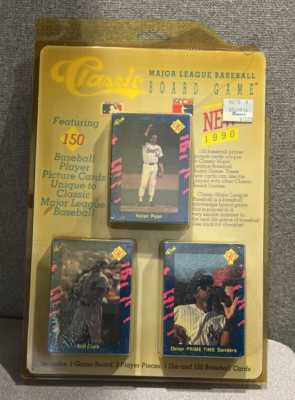 Vintage 1990 Classic  Baseball Card MLB Board Game Complete Set -SEALED
