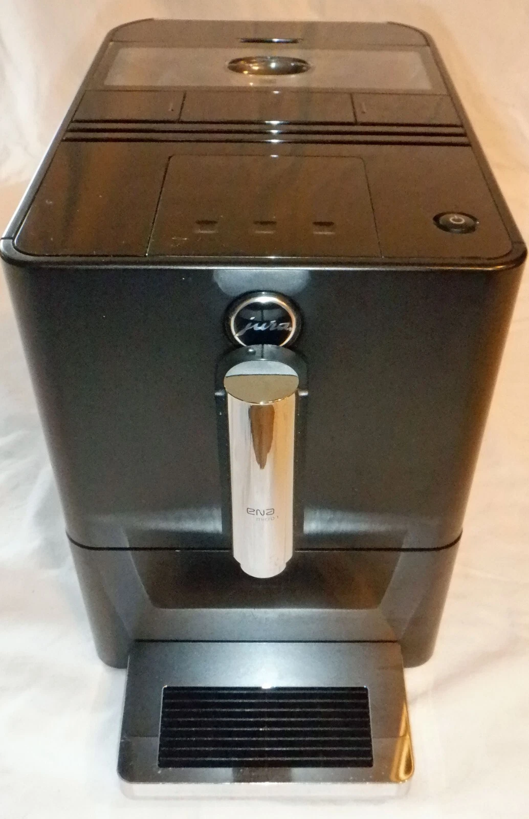 Jura ENA Micro 1 Super Automatic Espresso Machine, Black, 13626, Lifetime WRTY!