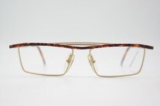 Vintage Sunglasses Sunjet By CARRERA 5233 Gold Copper Square Eyeglass Frame