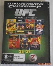 UFC MMA Ultimate Fighting Championships 31-37 Sport DVD BOX SET New Sealed USA