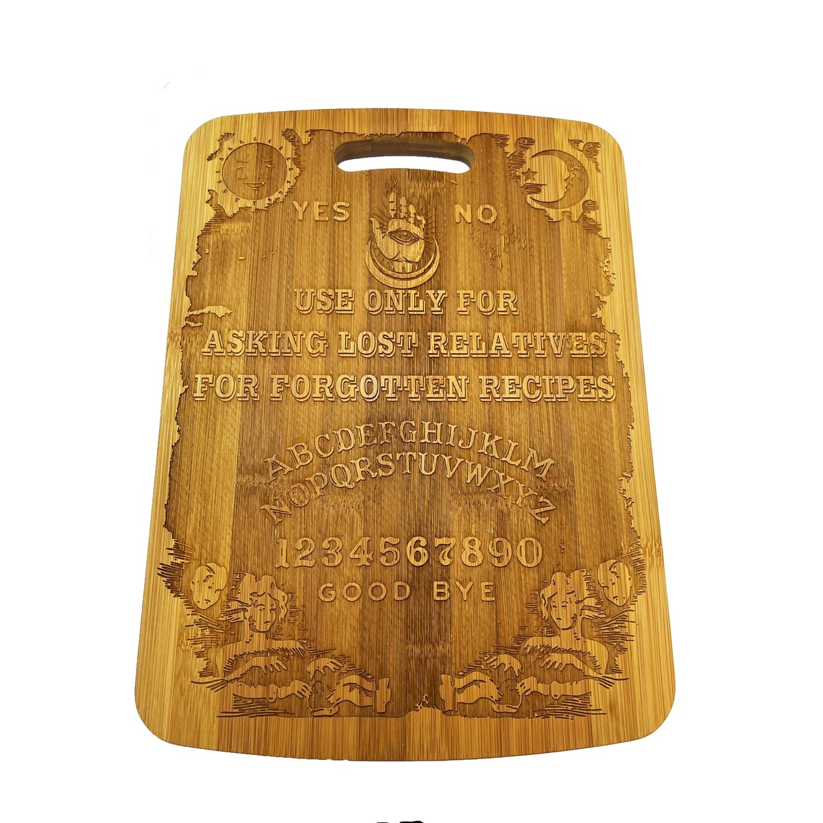 Spirit Board Cutting Board 14''x9.5''x.5'' Bamboo Spirit Board Cutting Board 14''x9.5''x.5'' Bamboo