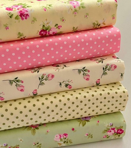 100% Cotton Fabric Jelly Rolls 1.5, 2.5, 5 inch wide x 44inch, or 10 x10inch SQ - Picture 2 of 24