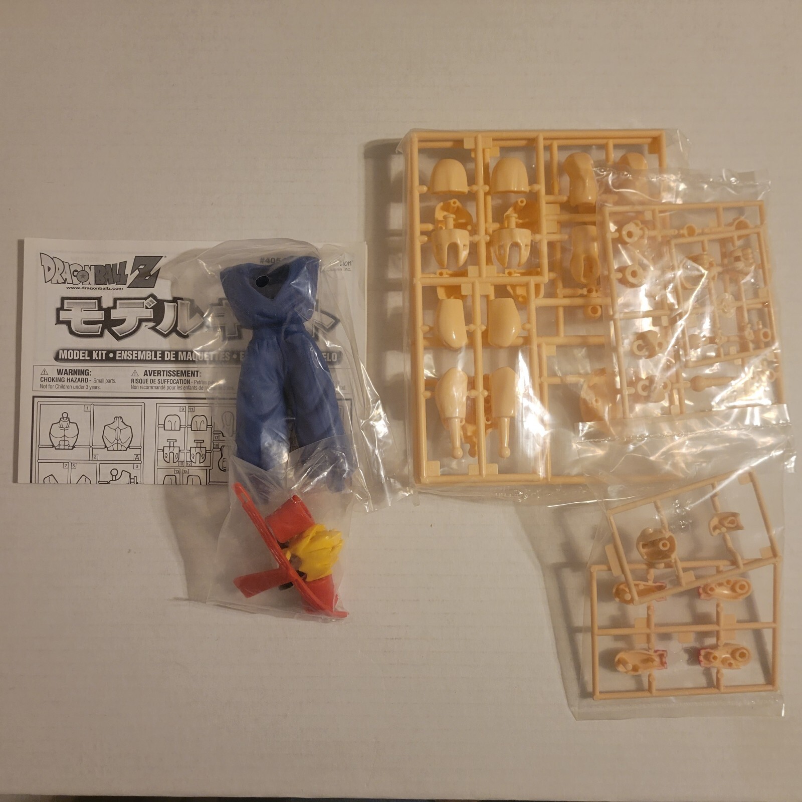 DragonBall Z Super Saiyan Gohan Model Kit Open Box Irwin Toy 