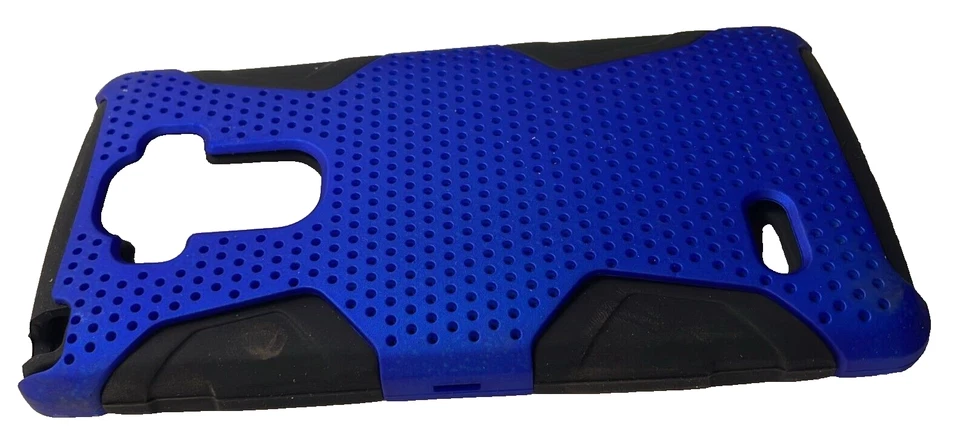 Custodia Ibrida Protettiva In Rete Premium Per LG G Stylo, Blu - Immagine 4 di 4