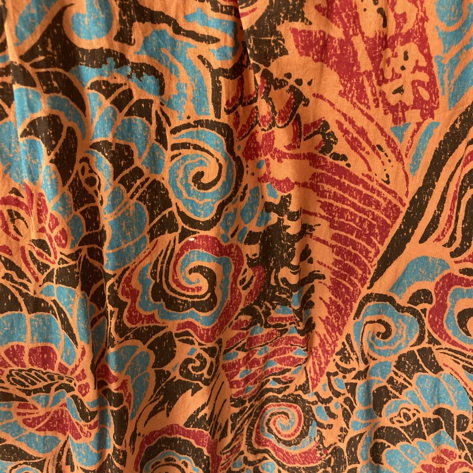 Anthropologie Beaded Belt Halter Dress SZ 0 Boho Paisley Gypsy Retro Mod  - Image 3 of 4