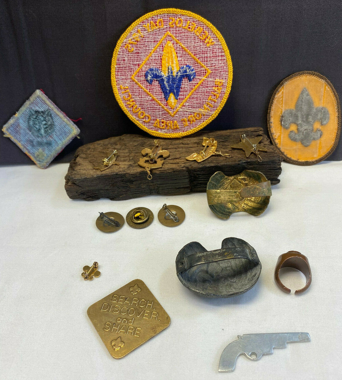 Boy Scouts of America BSA Patches Neckerchief Holders Pins Medallion