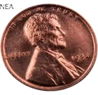 1934 Lincoln Wheat Penny Cent ~ Gem BU (red)