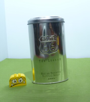 ROUTE 66  THE LEGEND  Blechdose  Goty Parfum   -leer-
