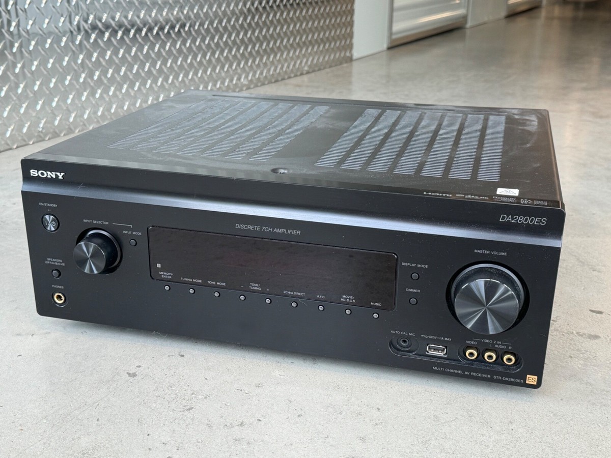 Sony STR-DA2800ES, 7.2-Channel 100W AV Receiver w/remote bundle