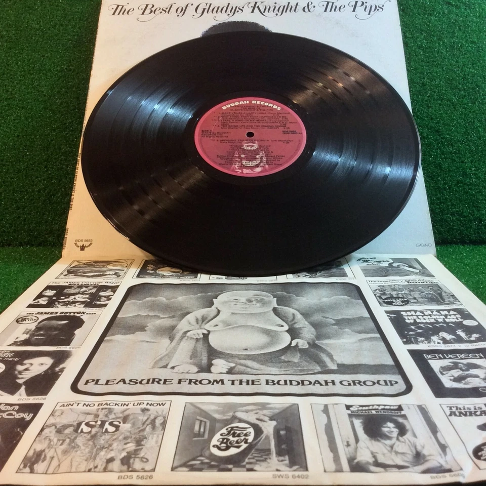 The Best of Gladys Knight & The Pips 1976 Original Album Buddah Records BDS 5653 - Image 4 of 4