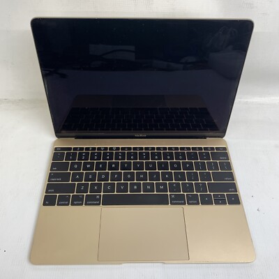 MacBook 12'' 2017 1.2GHz m3-7y32 8GB RAM 256GB SSD No OS