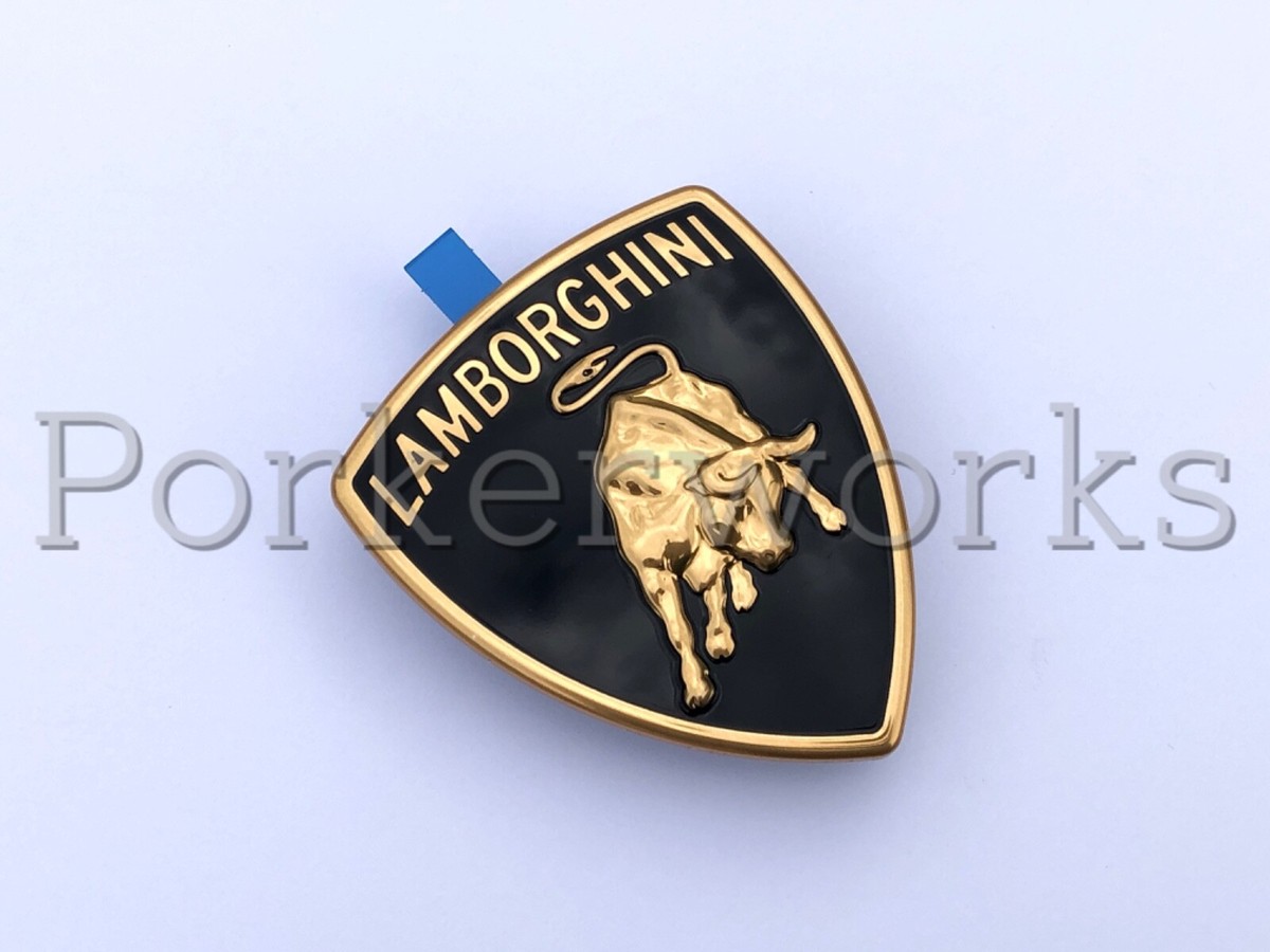 Genuine Lamborghini Aventador Huracan Urus Front Hood Emblem