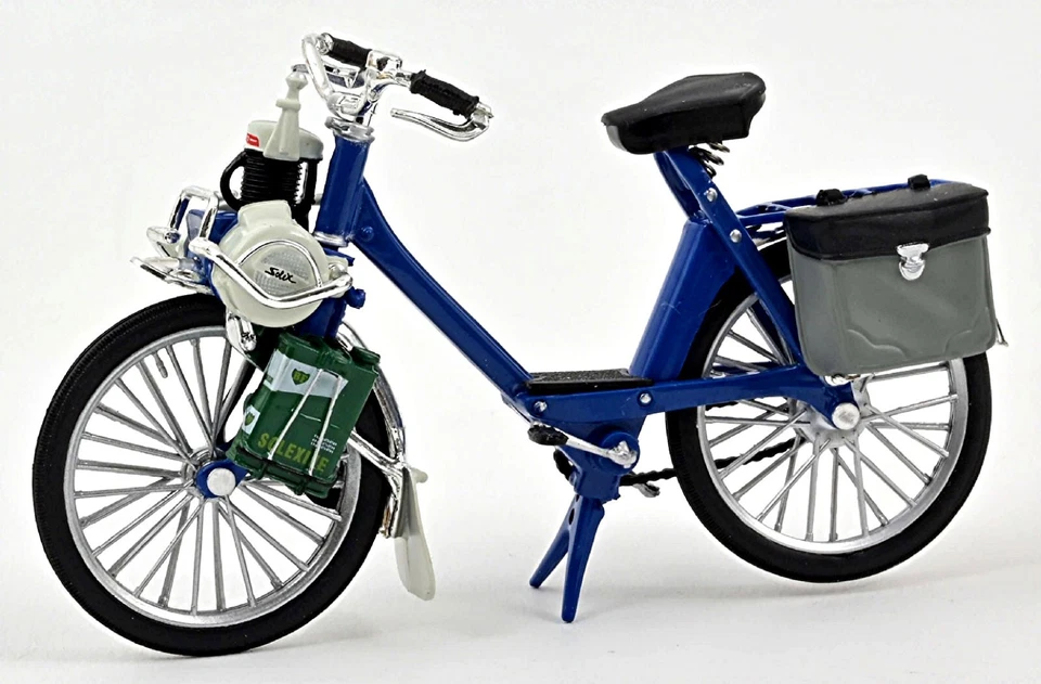 Solex Mofa Velosolex 3800 LUXE-Modell 1969-70 blau blue 1:18 Norev 182064 - Bild 2 von 3