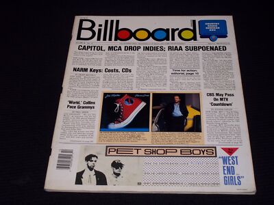 1986 MARCH 8 BILLBOARD MAGAZINE - NICE MUSIC ISSUE TOP 100 CHARTS - H 965