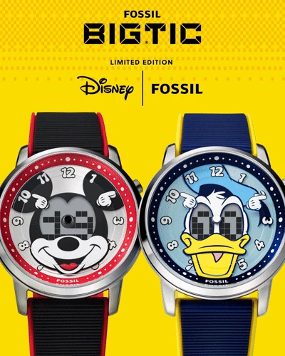 Fossil Analog & Digital Rubber Band Wristwatches for sale | eBay