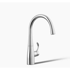Kohler 22034-CP Simplice Bar Sink Faucet Polished Chrome Single Handle New