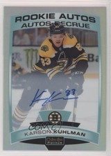 2019-20 O-Pee-Chee Platinum Rookie Autos Rainbow Karson Kuhlman #R-KK Auto ae7