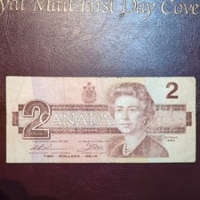 1986 - Vintage - 2 Dollars  Banknote - Canada - P#94