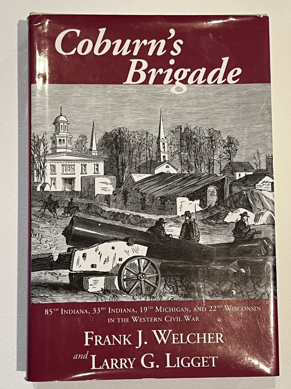 Coburn's Brigade,Civil War, Indiana Wisconsin Michigan Infantry Regiments,Signed