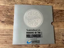 Sainsbury's Makers Of The Millennium Coins Full Set