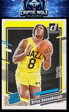 2023-24 Donruss #214 Brice Sensabaugh Utah Jazz