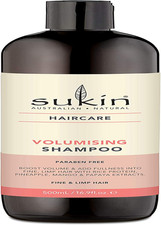 Sukin Volumising Shampoo 500Ml- Boosts Volume & Builds into Fine & Limp Hair, No 13.92 per litre