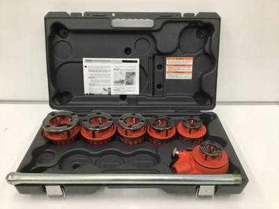 #ad RIDGID 36475 12 R 1 2quot; 2quot; NPT Exposed Ratchet Threader Set $650.00