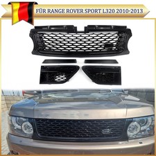 Kühlergrill für Range Rover Sport L320 Facelift 10-13 Mit Seitenlüftung Schwarz