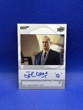 JAMES BOND COLLECTION JOHN CLEESE Q INSCRIPTIONS AUTOGRAPH CARD A-JC Upper Deck