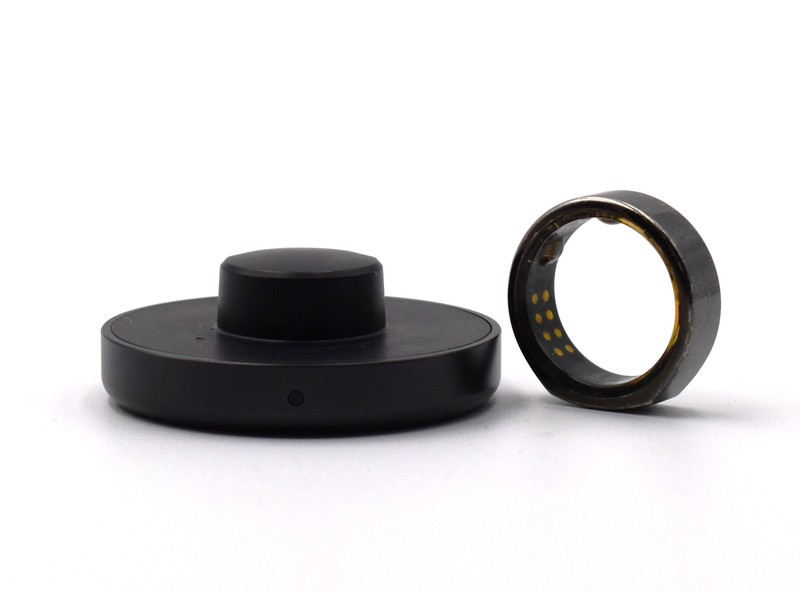 Oura - Ring Gen3 Heritage - Size 10 - Black Functional w/Dock (SCRATCHED)