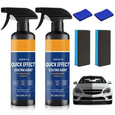 2PCS Advanced Car Quick-Acting Coating Agent Spray, Car CoatingSpray, Car