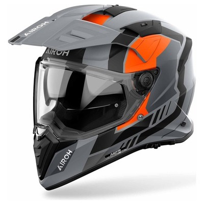 Airoh Bandit Adventurehelm Enduro ECE 22.06 Pinlock 70 Sonnenblende AEFR ASN