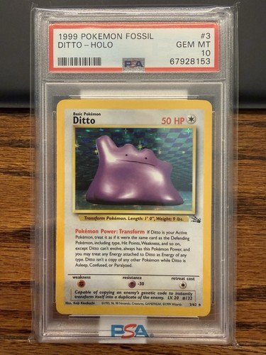 Ditto (Unlimited) graded PSA 10 for sale on eBay