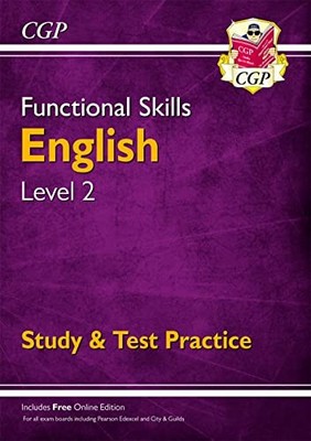 Functional Skills English Level 2 - Study & Test Practice,CGP  ,
