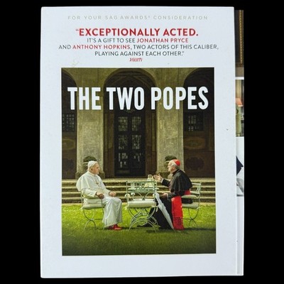 The Two Popes DVD FYC For Your Consideration Netflix Awards Screener